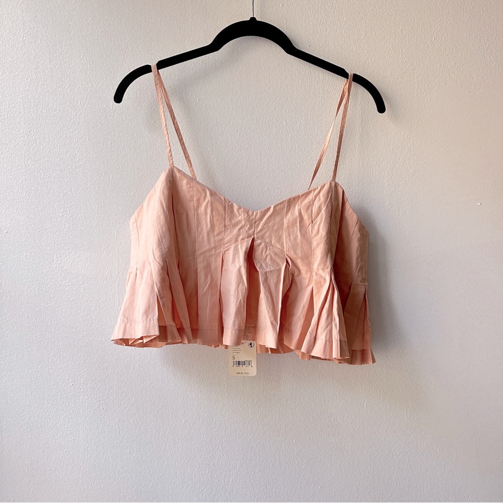 Free People Pleated Cami Top